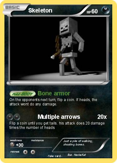 Pokemon Skeleton