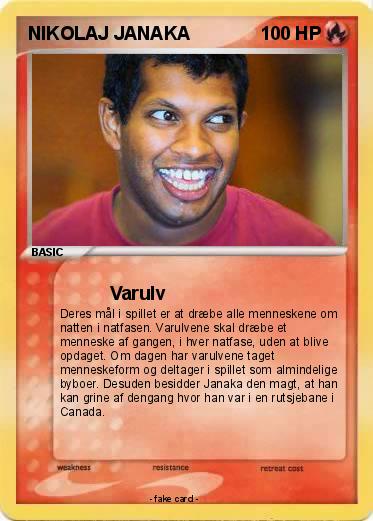 Pokemon NIKOLAJ JANAKA