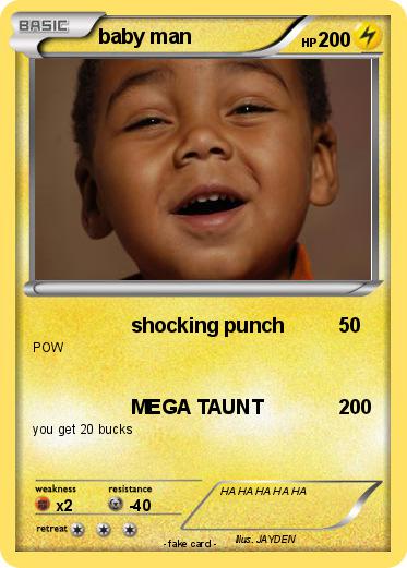 Pokemon baby man