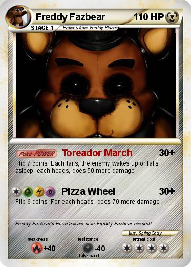 Pokemon Freddy Fazbear