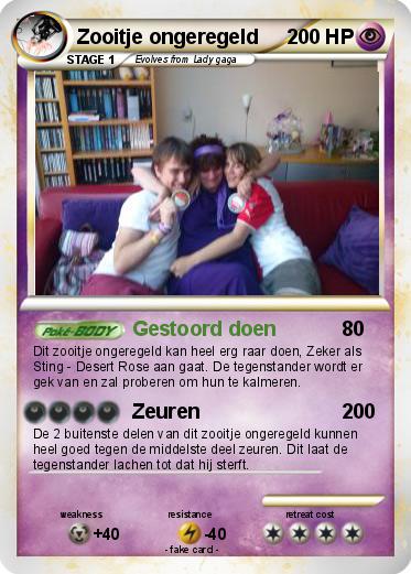 Pokemon Zooitje ongeregeld