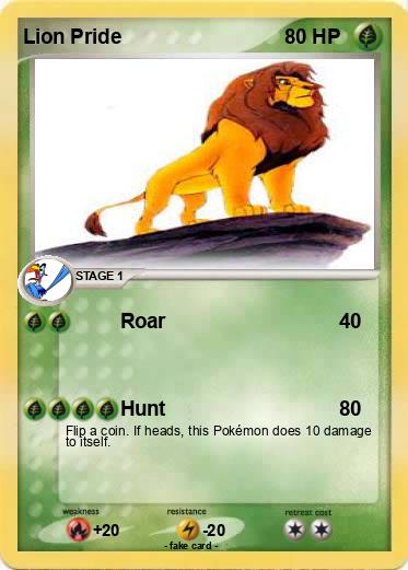 Pokemon Lion Pride