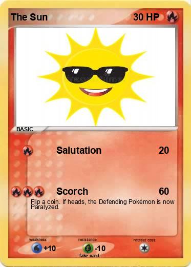 Pokemon The Sun