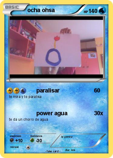 Pokemon ocha ohsa