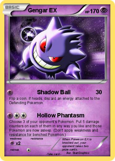 Pokemon Gengar EX