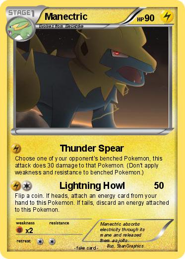 Pokemon Manectric