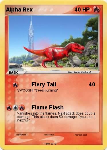 Pokemon Alpha Rex