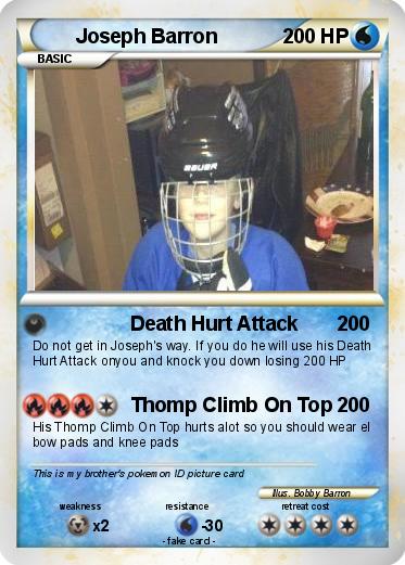 Pokemon Joseph Barron