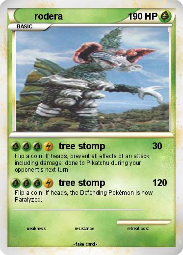 Pokemon rodera