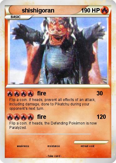 Pokemon shishigoran