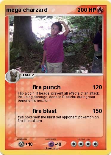 Pokemon mega charzard