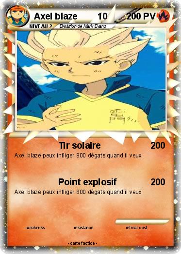 Pokemon Axel blaze        10