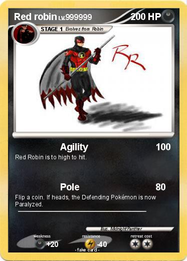 Pokemon Red robin
