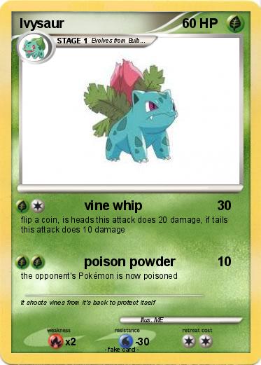 Pokemon Ivysaur