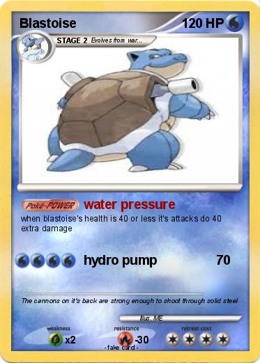 Pokemon Blastoise