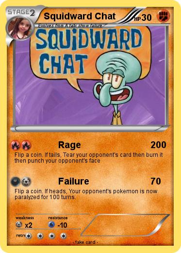 Pokemon Squidward Chat