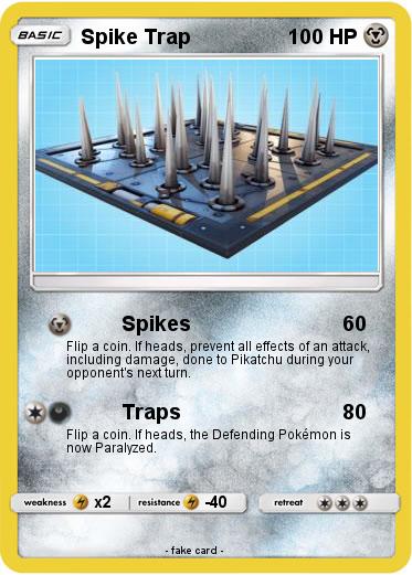 Pokemon Spike Trap