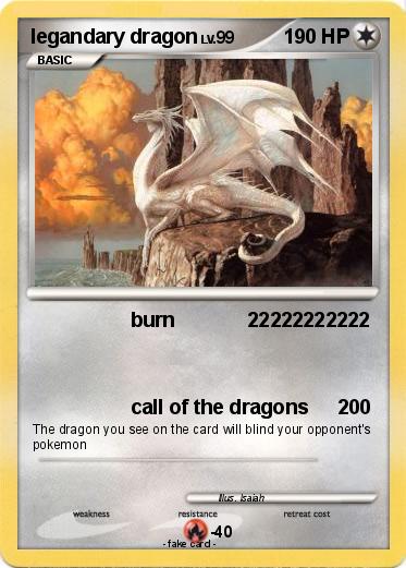 Pokemon legandary dragon