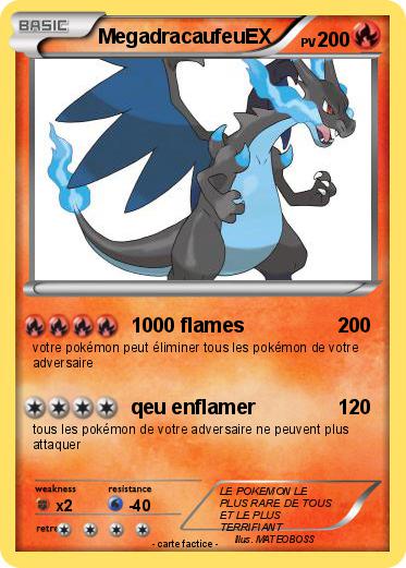Pokemon MegadracaufeuEX