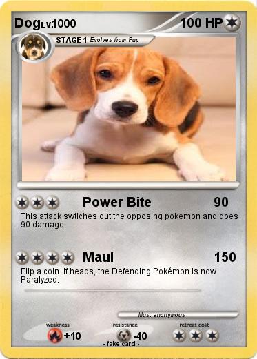 Pokemon Dog