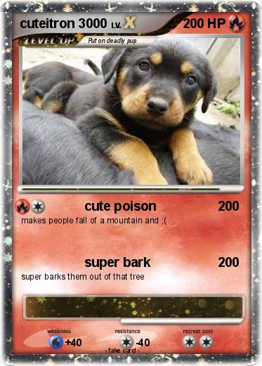 Pokemon cuteitron 3000