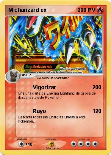 Pokemon M charizard ex
