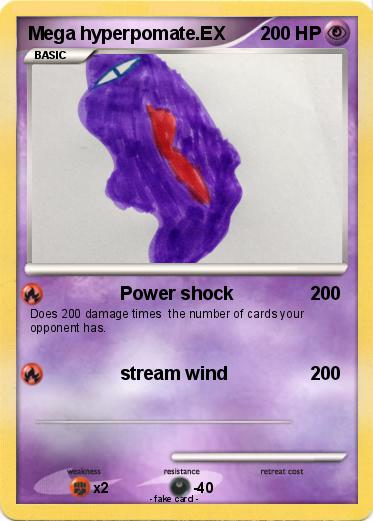 Pokemon Mega hyperpomate.EX