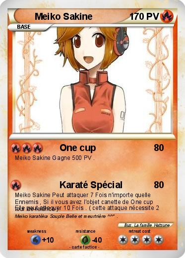 Pokemon Meiko Sakine