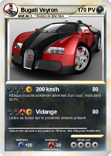 Pokemon Bugati Veyron