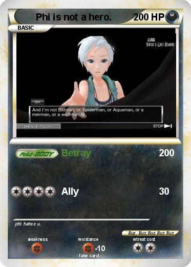 Pokemon Phi is not a hero.