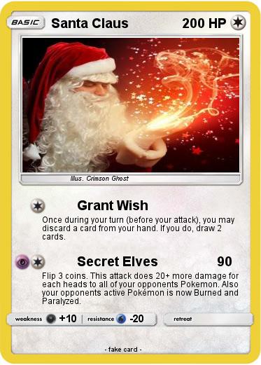 Pokemon Santa Claus