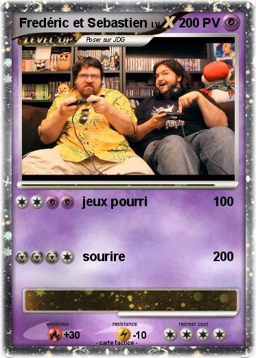 Pokemon Fredéric et Sebastien