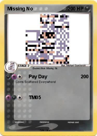 Pokemon Missing No