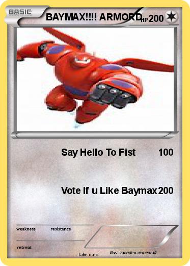 Pokemon BAYMAX!!!! ARMORD