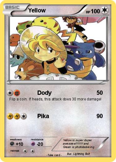 Pokemon Yellow