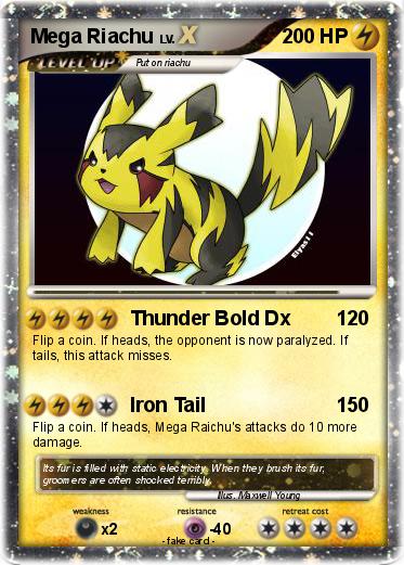 Pokemon Mega Riachu