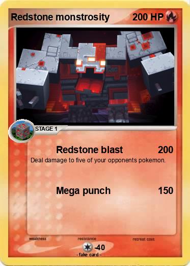 Pokemon Redstone monstrosity