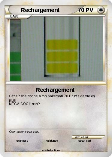 Pokemon Rechargement