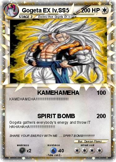Pokemon Gogeta EX lv.SS5