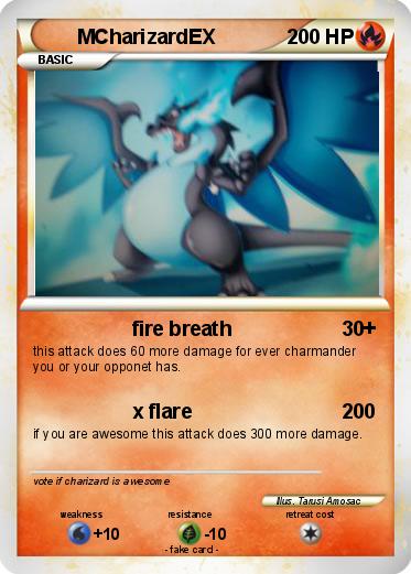 Pokemon MCharizardEX