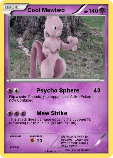 Pokemon Cool Mewtwo