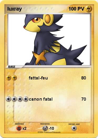 Pokemon luxray