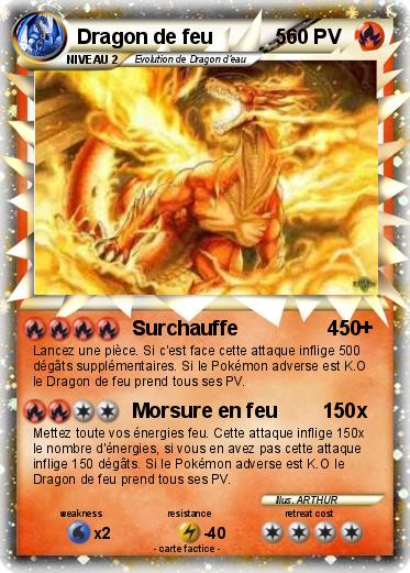 Pokemon Dragon de feu           5
