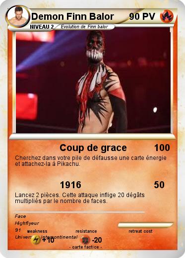 Pokemon Demon Finn Balor