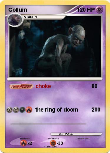 Pokemon Gollum