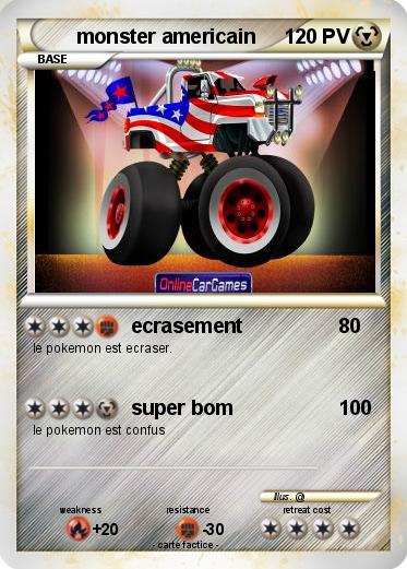 Pokemon monster americain