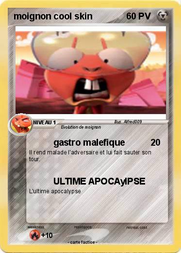Pokemon moignon cool skin