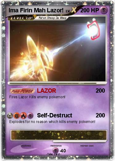Pokemon Ima Firin Mah Lazor!
