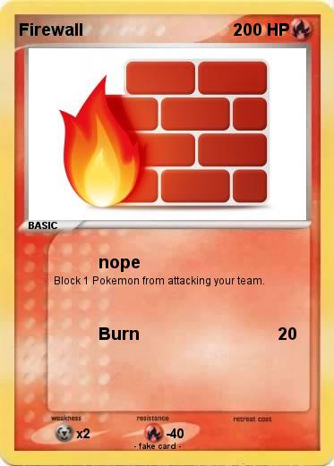 Pokemon Firewall