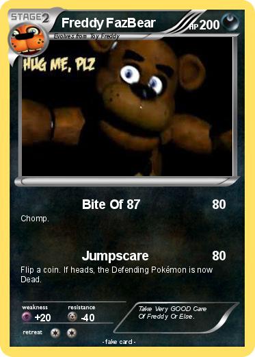 Pokemon Freddy FazBear